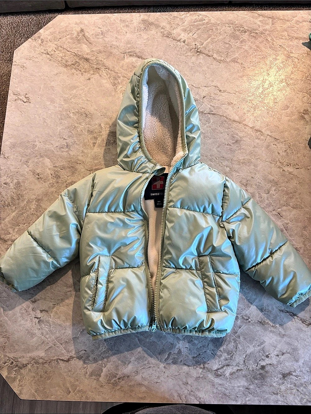 SwissTech Baby Puffer Jacket Size 18M Like New